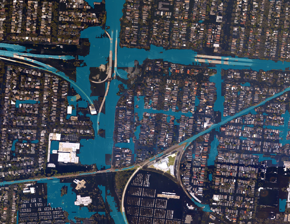 Mapping Hurricane Impacts with GeoAI