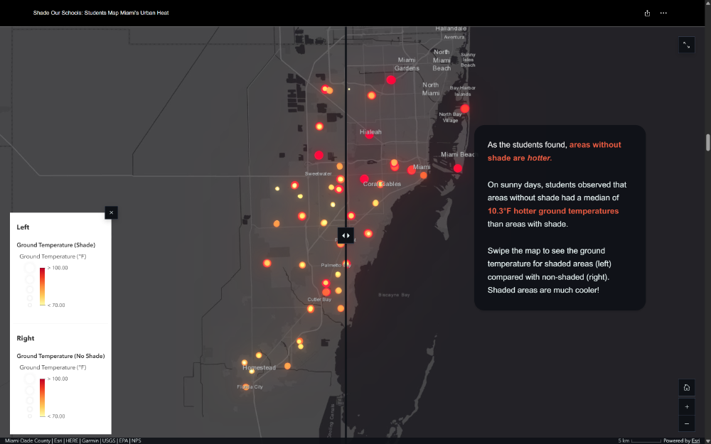 Mapping Urban Heat Islands at Schools